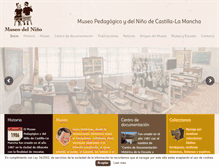 Tablet Screenshot of museodelnino.es